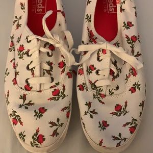 Women’s Floral print Keds size 10